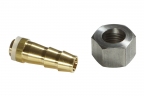 Slangkoppling mässing, G1/4“ för 8 mm slang (Tillbehör)