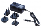 Laddare 100-240 V / 50-60 Hz, inkl. 4 adapter