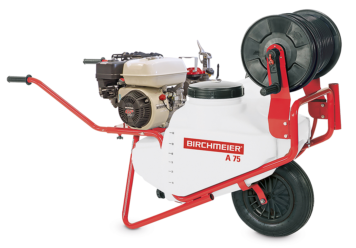 A 75 AM1 kärrspruta med 4-takts Honda bensinmotor