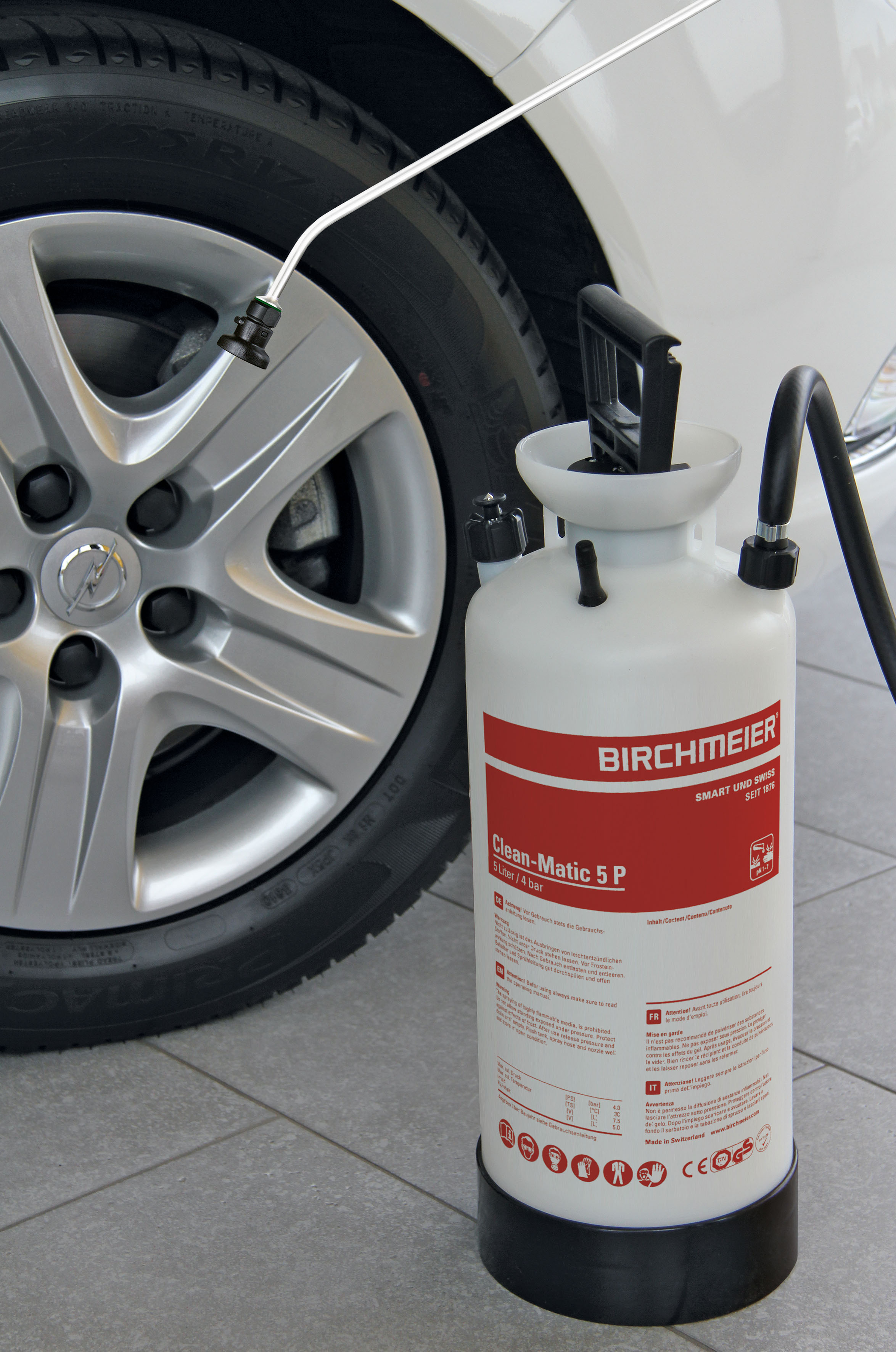 Anwendung Clean-Matic 5 P