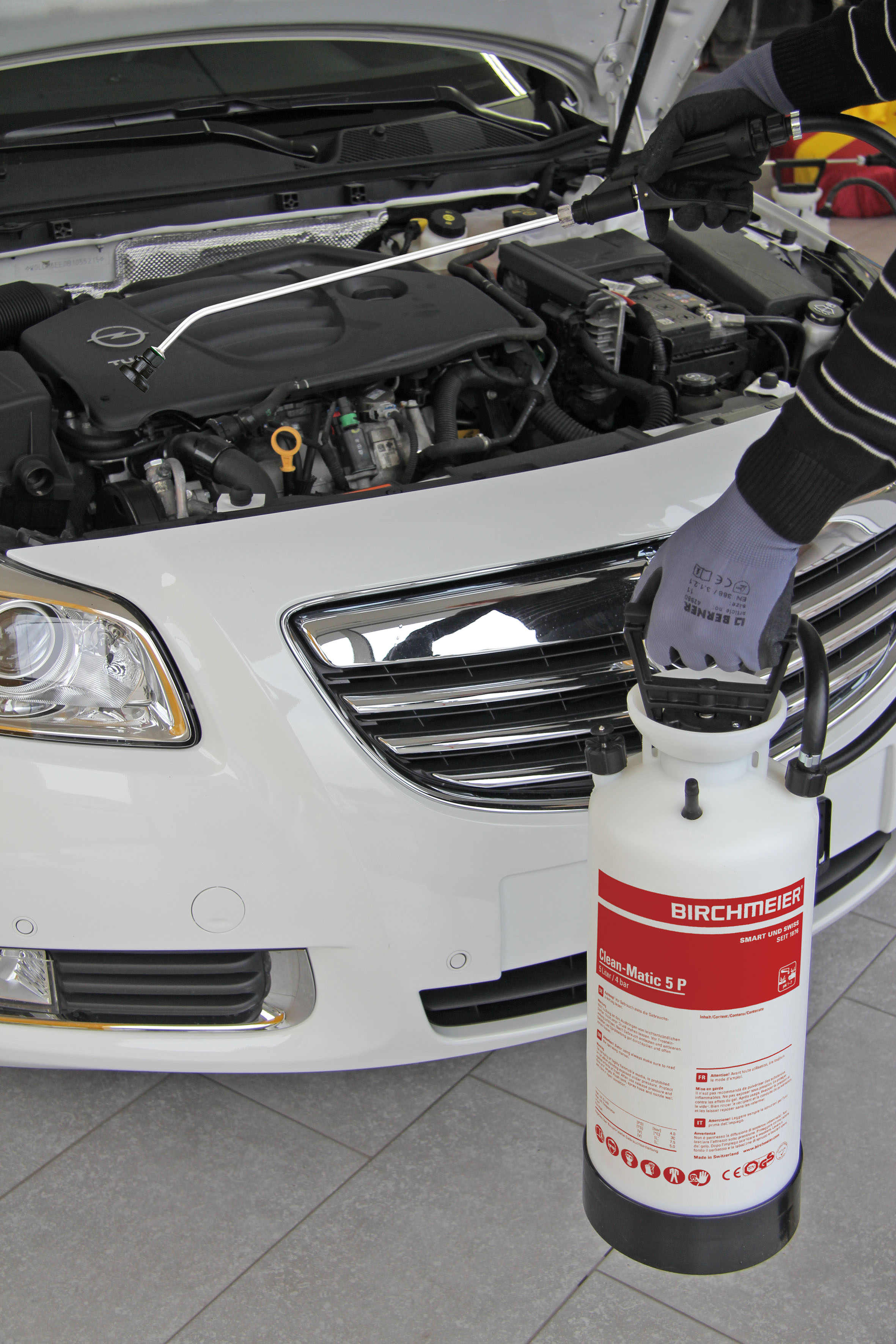 Anwendung Clean-Matic 5 P