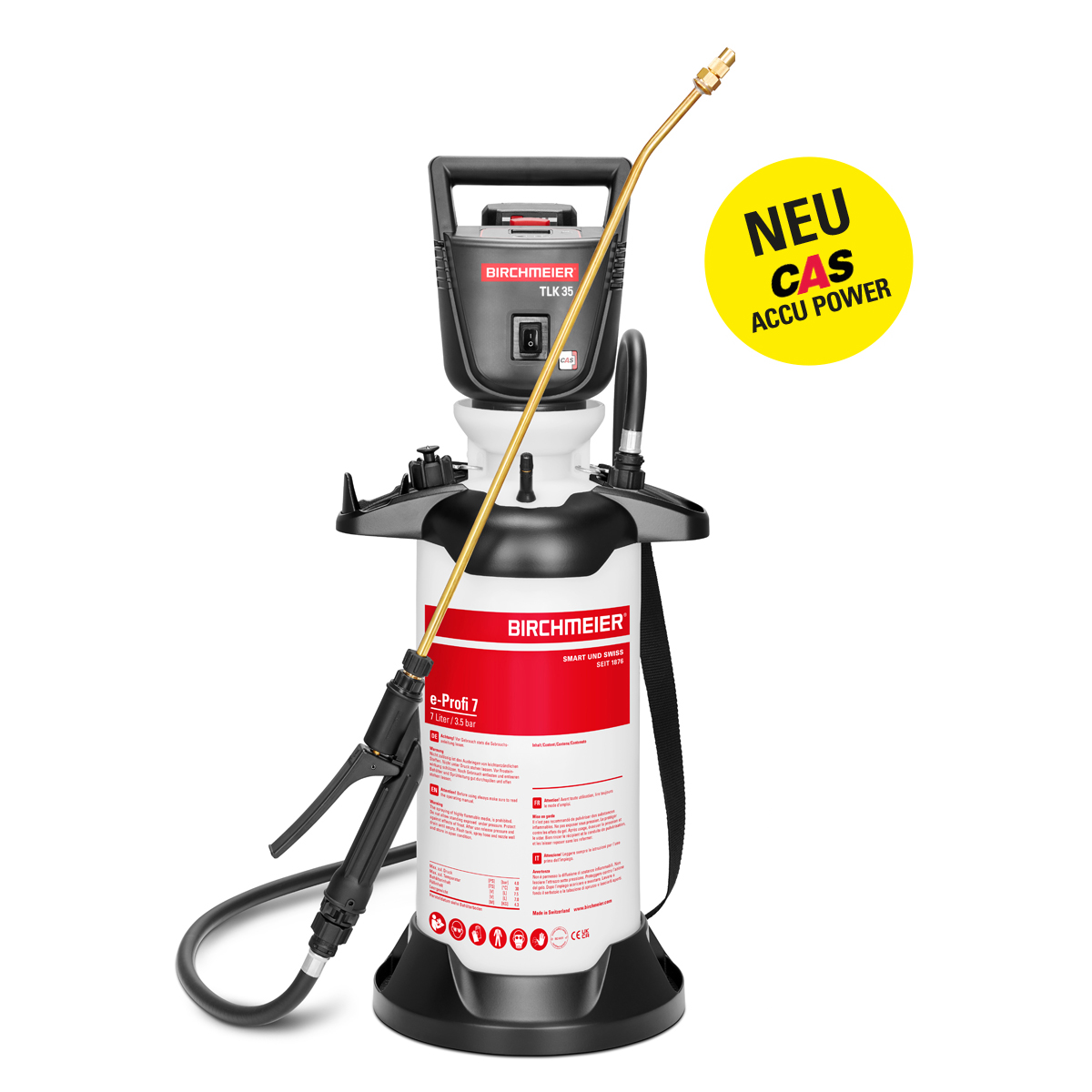 e-Profi 7 (CAS inklusive batteri och laddare)