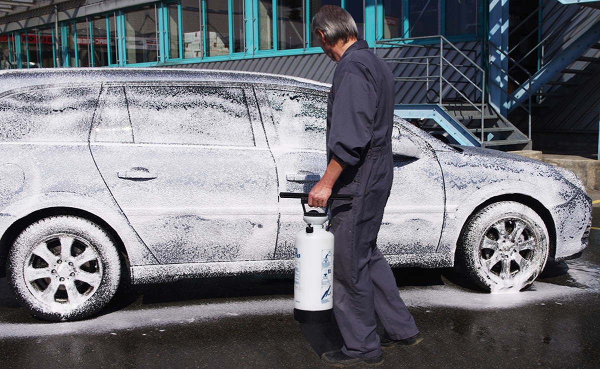 Anwendung Foam-Matic 5 E