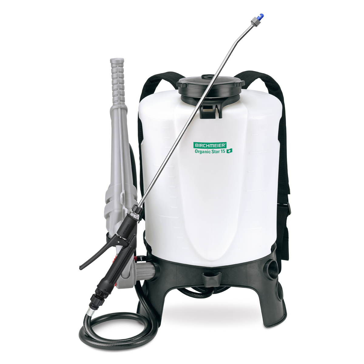 Ryggspruta Organic Star 15 från Birchmeier, lämplig för ogräsättika och pelargonsyra