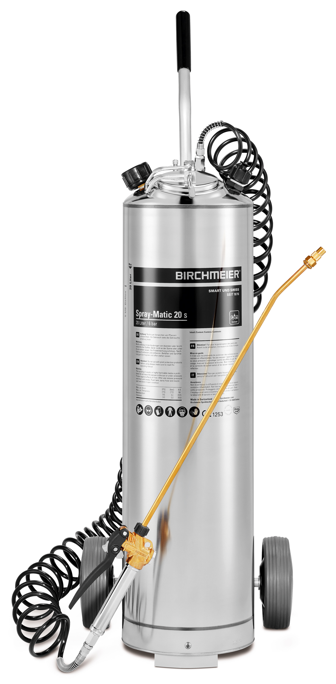 Spray-Matic 20 S utan tryckreduceringsventil Spray-Matic 20 S utan tryckreduceringsventil