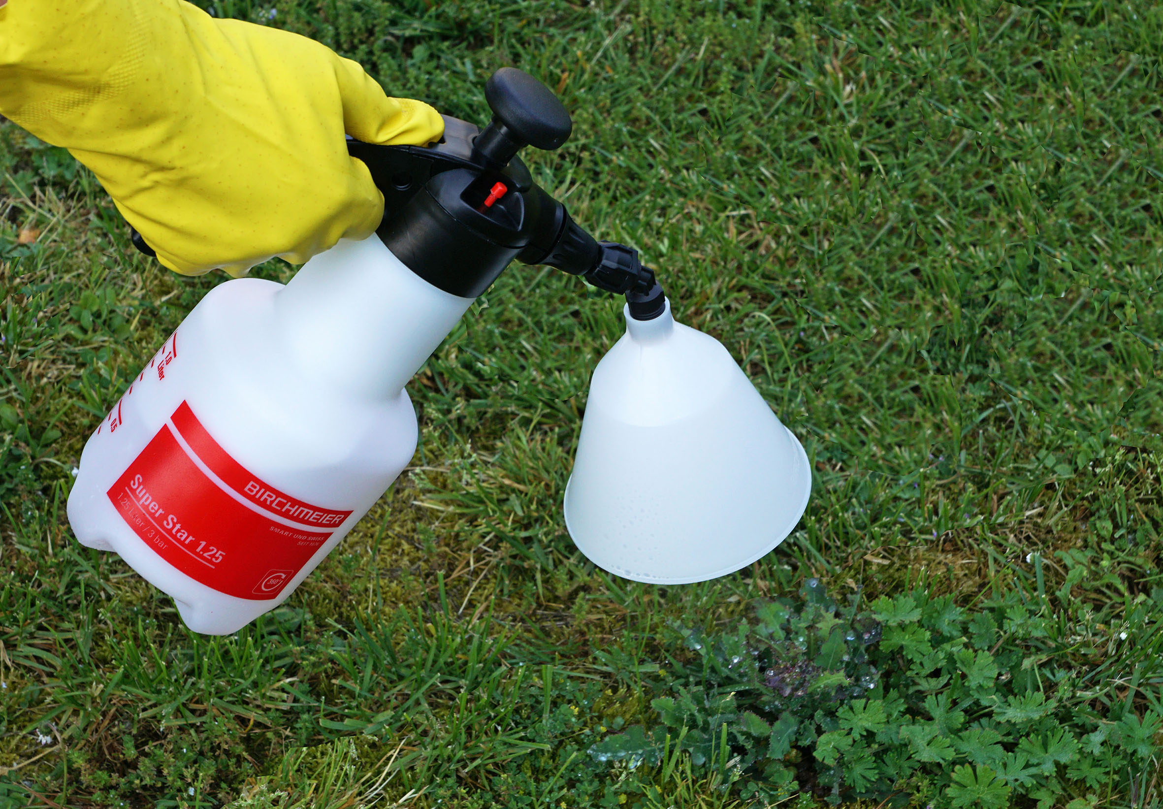 Zubehör Birchmeier-Geräte Sprühschirm rund, vermeidet Abdrift